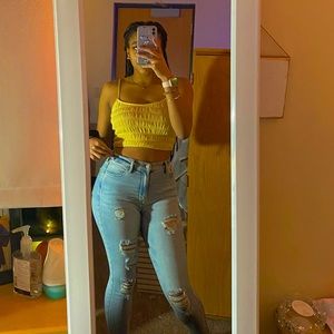 PacSun High Rise Jeggings Ripped